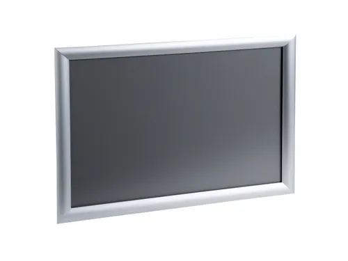 Wand poster lijst A3 aluminium/kristal