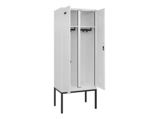 locker voor scheiding van kleding,HxBxD 2120x800x500mm,2vak - 1