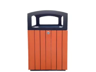 Flora,afvalbak voor buitengebruik 70L - 1
