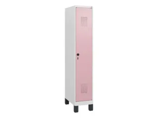 schoollocker,HxBxD 1630x300x500mm,1vak,vak B 300mm,draaigrendel,voeten - 2