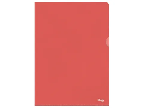 L-map Esselte Standaard A4 Pp Rood 0.11mm