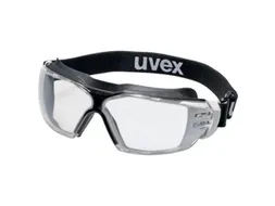 Uvex 9309.275 Pheos CX2 SONIC overzetbril, heldere lens, zwart montuur