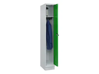 locker,HxBxD 1950x300x500mm,1vak,vak B 300mm,draaigrendel,sokkel - 1