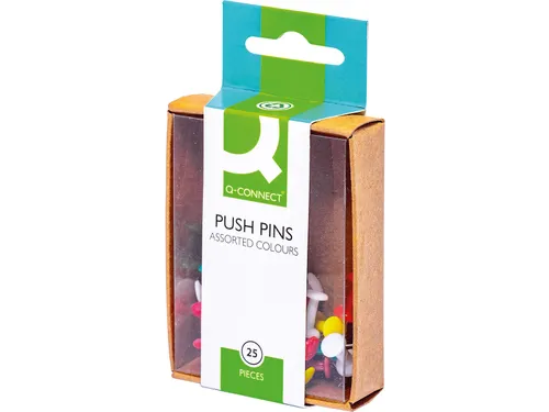 Prikbordspelden Push Pins 25 Stuks Assorti