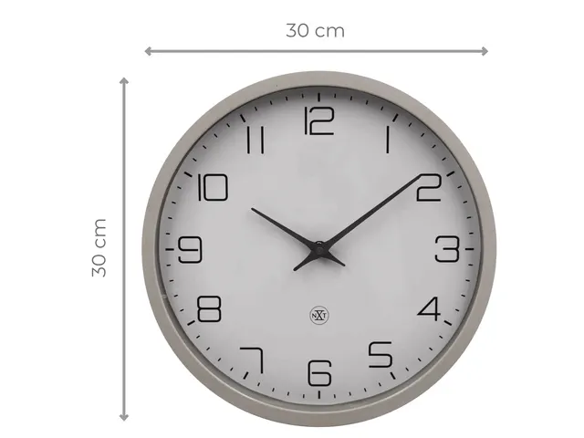 Wandklok nXt ECO 30cm beige