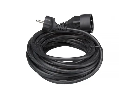 Verlengkabel 10 M Zwart 3g1.5 Penaarde Schuko