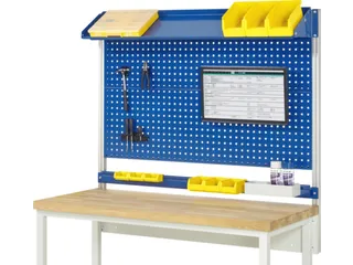 opbouwelement,v. werkbank,HxBxD 1130x1500x350mm,draagverm. 100kg,staal - 2