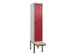 locker voor scheiding van kleding,HxBxD 2120x400x815mm,1vak