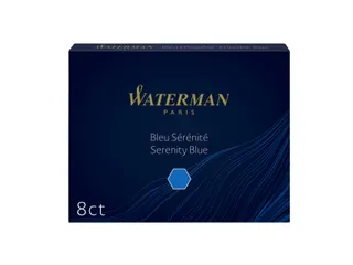 Inktpatroon Waterman lang Florida Blauw 8 stuks - 1