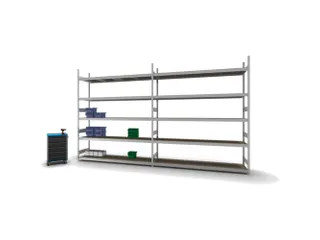 breedvakstelling,aanbouwveld,HxBxD 3000x2520x635mm,vakl. 350kg - 3