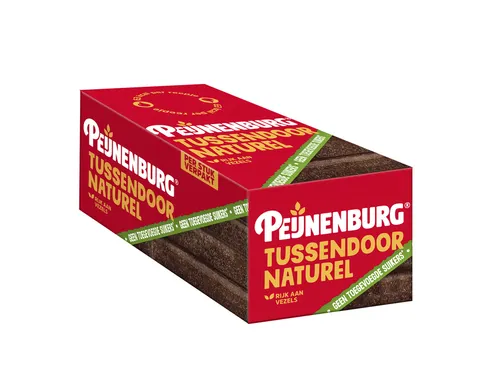 Koek Peijnenburg Tussendoor naturel zonder toegevoegde suikers 27 gram