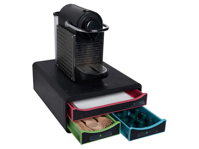 Module de classement Small-Box 3 tiroirs Black Office - Arlequin