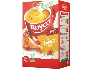 Minute Soup Tandoori Kip Hot Doos 20 Stuks - 1