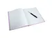 Livre d'or 100 pages tranche or - Format 27x22cm - AQUAREL - Mauve