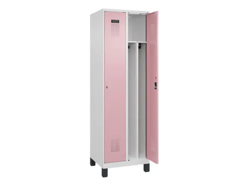 locker voor scheiding van kleding,HxBxD 1950x600x500mm,2vak