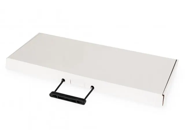 Patchhouder 8U wandmontage 372x505x250mm Stapelbaar Zwart