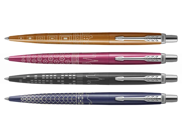 Stylo bille Parker Jotter Edition spéciale Rome bronze CT Medium