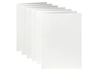 Correspondentiekaart Papicolor dubbel 105x148mm hagelwit pak à 6 stuk - 2