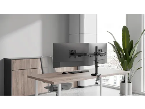 Monitorarm Neomounts NERO 2 schermen DS60-600BL2 32 inch zwart