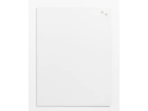 Glasmagneetbord Naga 45x60cm Pure White