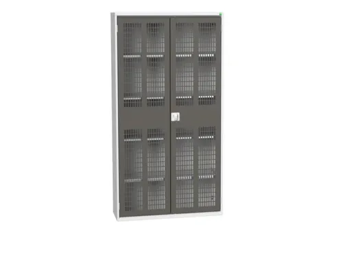 universele kast,HxBxD 2000x1050x350mm,4xStalen bodem,draaigrendelslot