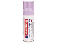 Edding e-5200 permanent spray premium acrylverf licht lavendel mat