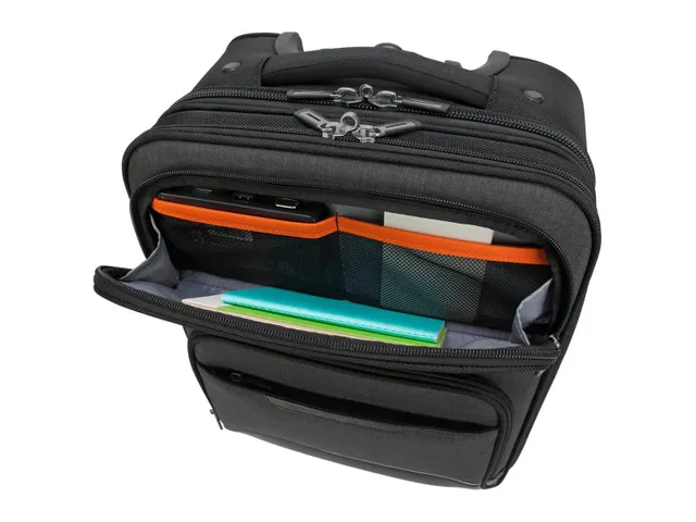 CitySmart 12-15.6-inch Laptoptrolley Zwart Grijs