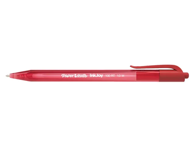 Balpen Paper Mate Inkjoy 100RT medium rood