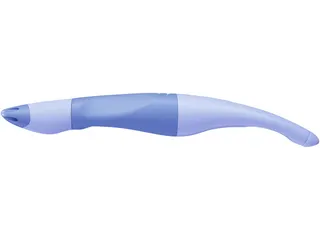 Rollerpen STABILO Easyoriginal rechts M pastel luchtig blauw blister - 2