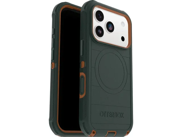 OtterBox Defender Pro MagSafe iPhone 17 Pro hoesje groen