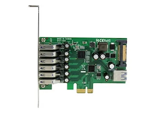 7 Poorts PCI Express USB 3.0 Kaart 5Gbps