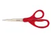 Schaar Scotch 18cm universeel rood blister