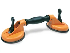 Zuigheffer Draagvermogen 45kg 2 Zuigschalen Scharnier Kunststof