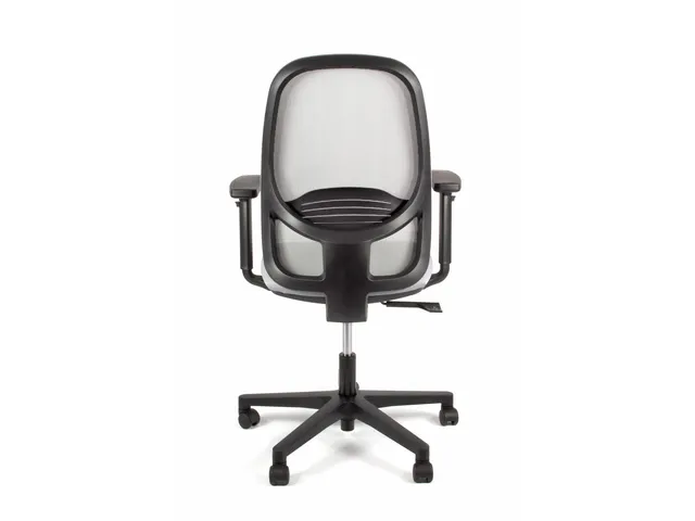 Bureaustoel EN1335 Linea Grace 01 grijs/grijs met 1D armleuning