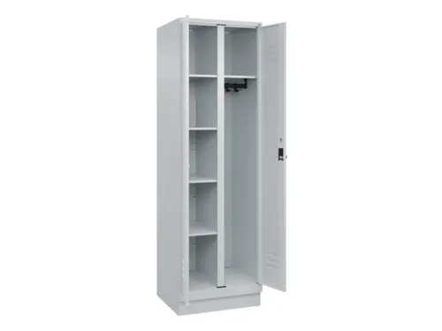 wasgoedverdeelkast,HxBxD 1950x600x500mm,vak B 300mm,draaigrendel