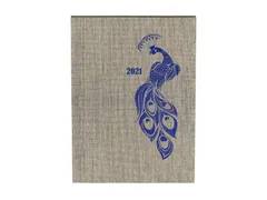 Agenda 2021 planner A5 peacock