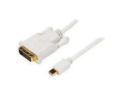 1,8 M Lange Mini Displayport-naar-dvi-adapterconverterkabel Wit