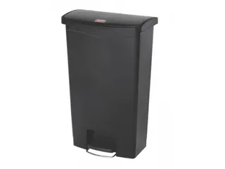Pedaalemmer Slim Jim Step On Front Kunststof 68 Liter Zwart - 1
