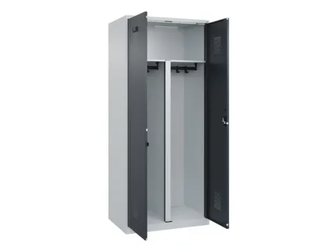 PBM-locker,HxBxD 1850x800x500mm,2vak,vak B 400mm,cil.-slot