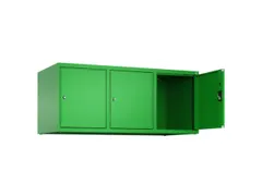 opzetkast,v. locker,3vak.,vak B 400mm,HxBxD 500x1200x500mm