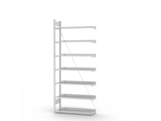 dossierstelling,aanbouwveld,HxBxD 2350x1010x335mm,vaklast 60kg