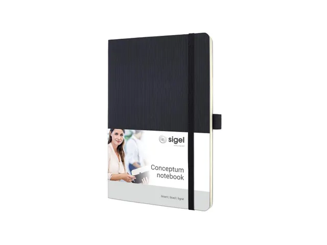 Carnet de notes Sigel Conceptum Pure A5 ligné 194 pages 80g couvertur