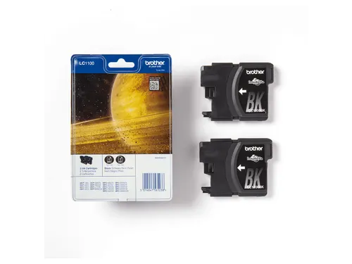 Brother LC-1100 Duopack Inktcartridges Zwart + Kleur