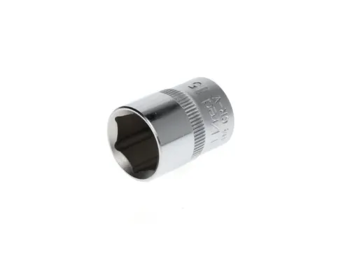 R51001504 Dopsleutel 3/8 inch zeskant 15mm lengte 28mm