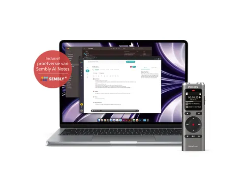 Digital voice recorder Philips DVT 2075 interviews