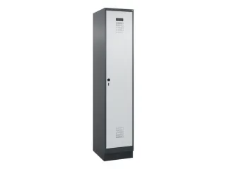 locker,HxBxD 1950x400x500mm,1vak,vak B 400mm,draaigrendel,sokkel - 3