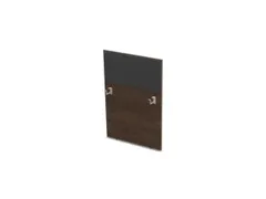 baliepaneel bureau aanbouw rechts 800mm NV bruin hickory antraciet