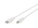 USB 2.0 Aansluitkabel Type A - B St/St 1,8m Beige