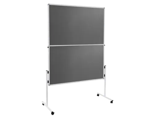 ECONOMY inklapbaar workshopbord grijs vilt 150x120cm