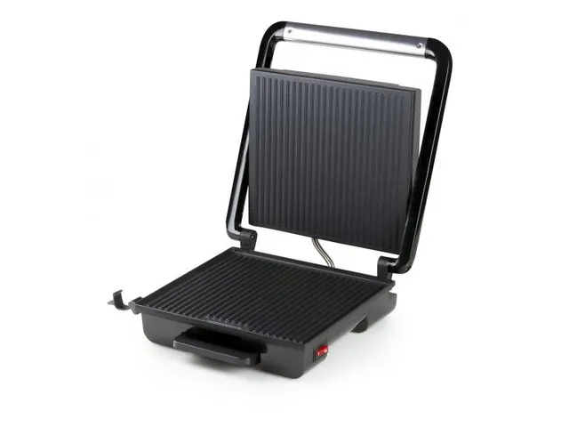 Multifunctionele Contactgrill Inox Zwart